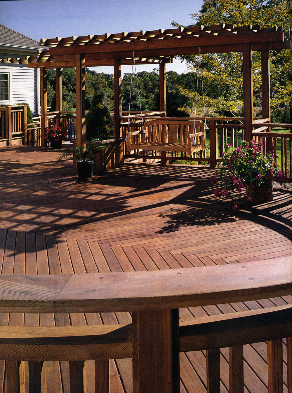 Pergola and Deck Mansfield Fence and Deck Company 